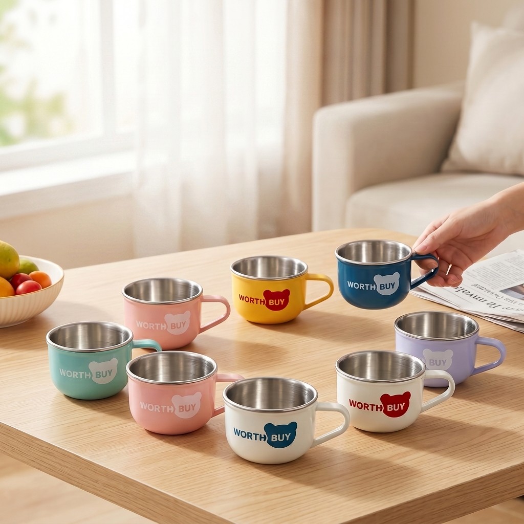 Xbloom Coffee Tea - Tasse à café mignonne en acier