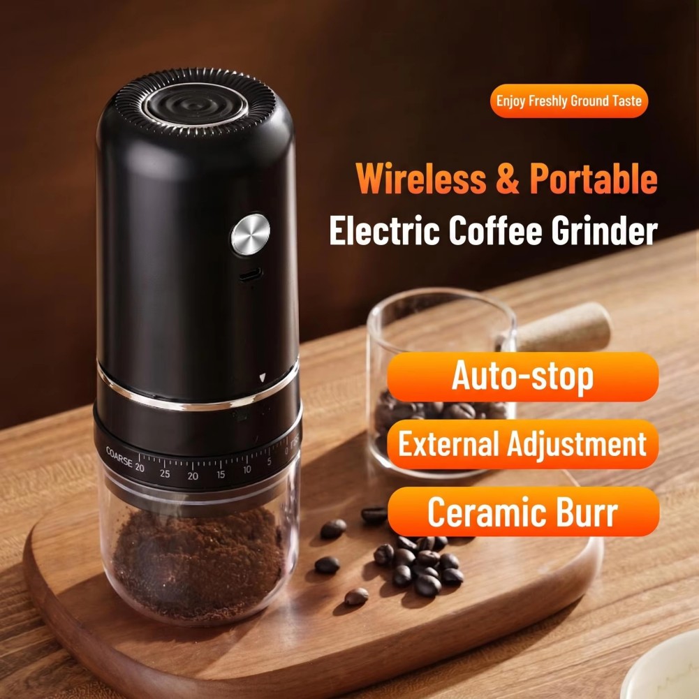 Burr Hand Grinder - Moulin à café électrique à meules