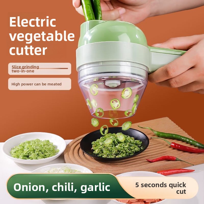 Burr Hand Grinder - Ensemble de coupe-légumes électrique 4 en