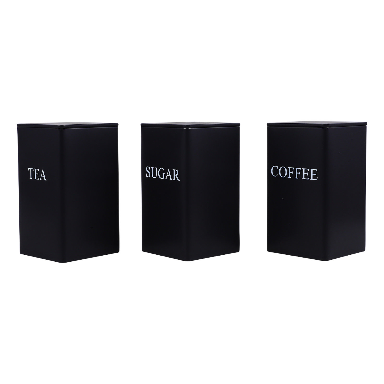 Ensemble de 3 boîtes de rangem - Coffee Tea Sugar avis et prix