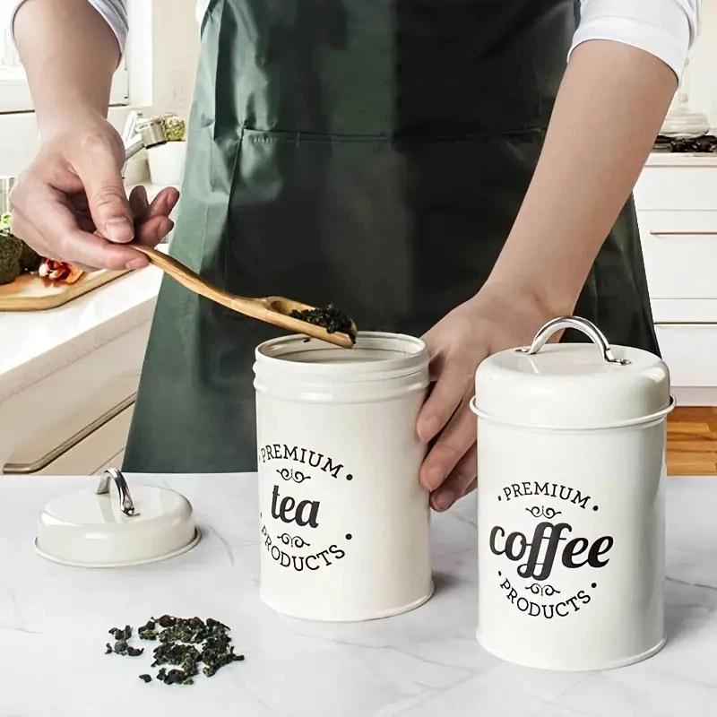 Ensemble de 3 récipients de cu - Coffee Tea Sugar avis et prix