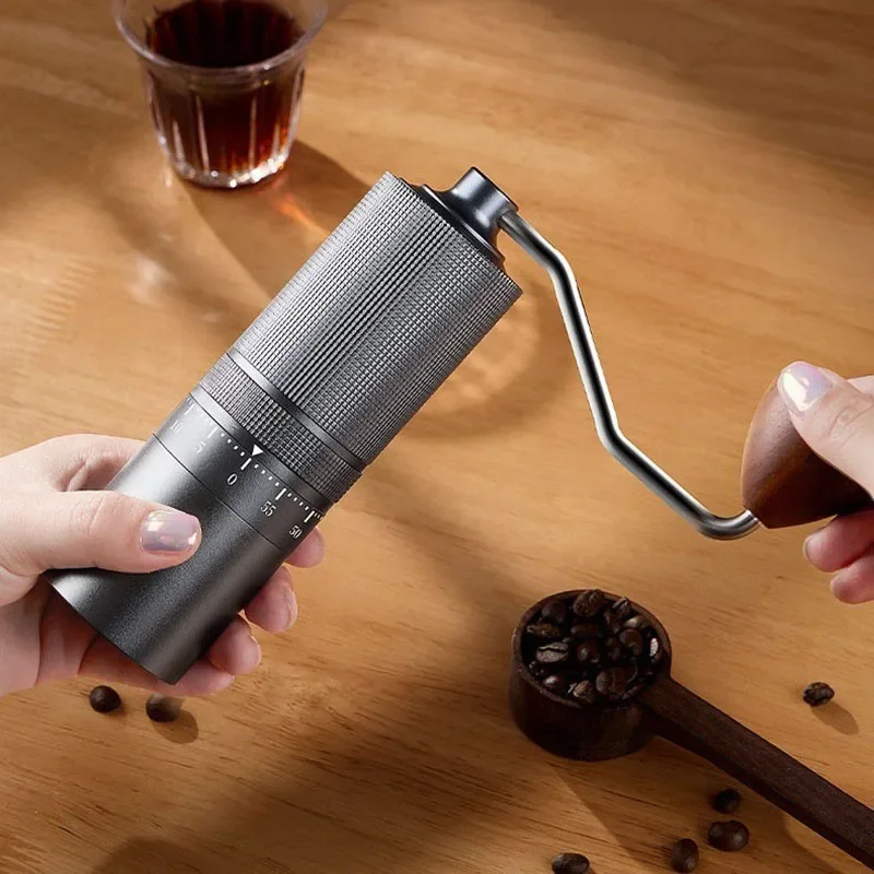 Nouveau moulin à café manuel p - Burr Hand Grinder avis et prix